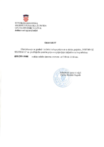 Besplatan prijevoz VOZIMO SE SIGURNO II